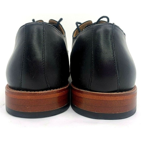 Warfield & Grand Mens Fremont Oxford Leather Dress Shoes Cap Toe Black Sz US 11 main image 5